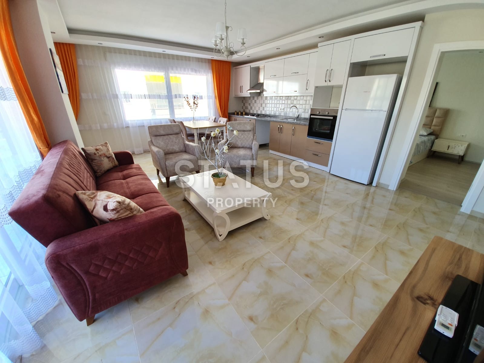 Уютная квартира 2+1 с новой мебелью в Махмутларе, 115 м2 фото 1