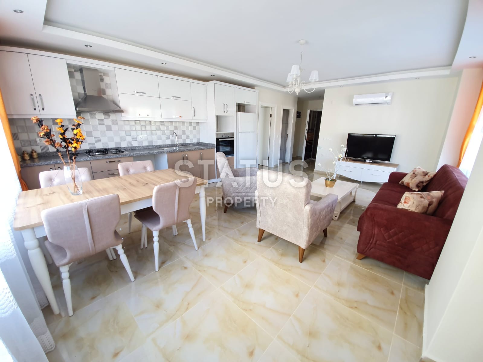 Уютная квартира 2+1 с новой мебелью в Махмутларе, 115 м2 фото 2