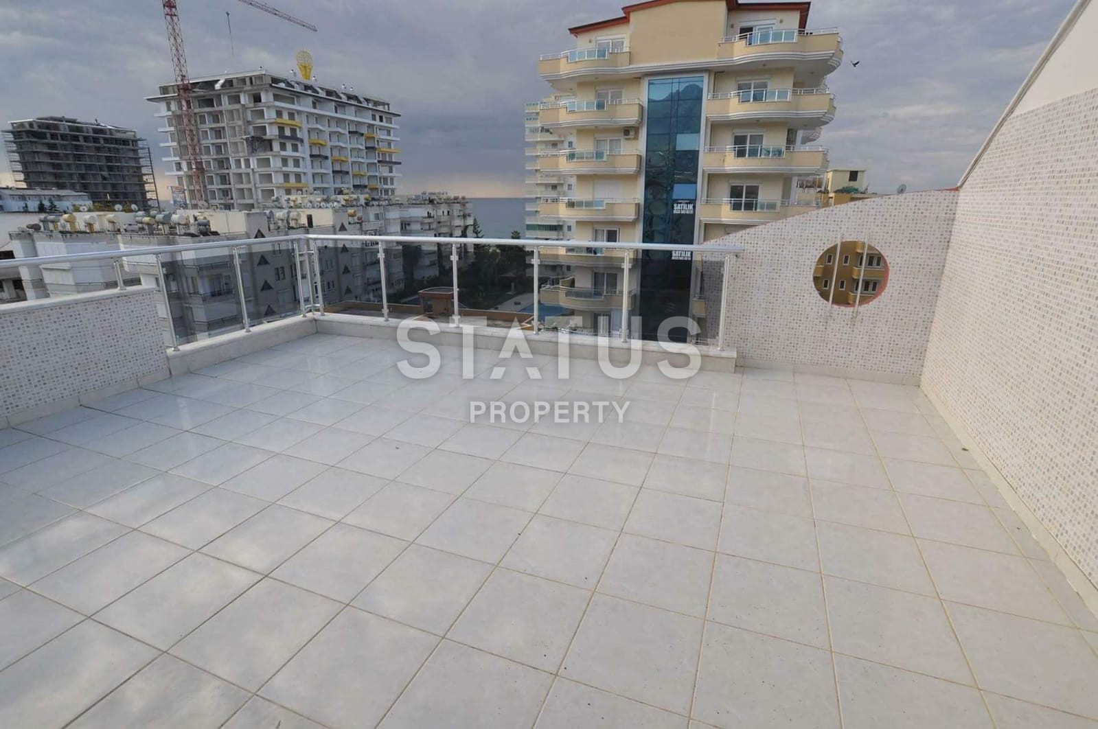 Пентхаус 4+1 с видом на море в Махмутларе, 210 м2 фото 3