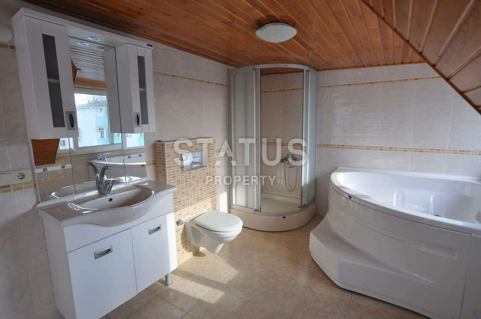 Пентхаус 4+1 с видом на море в Махмутларе, 210 м2 фото 24