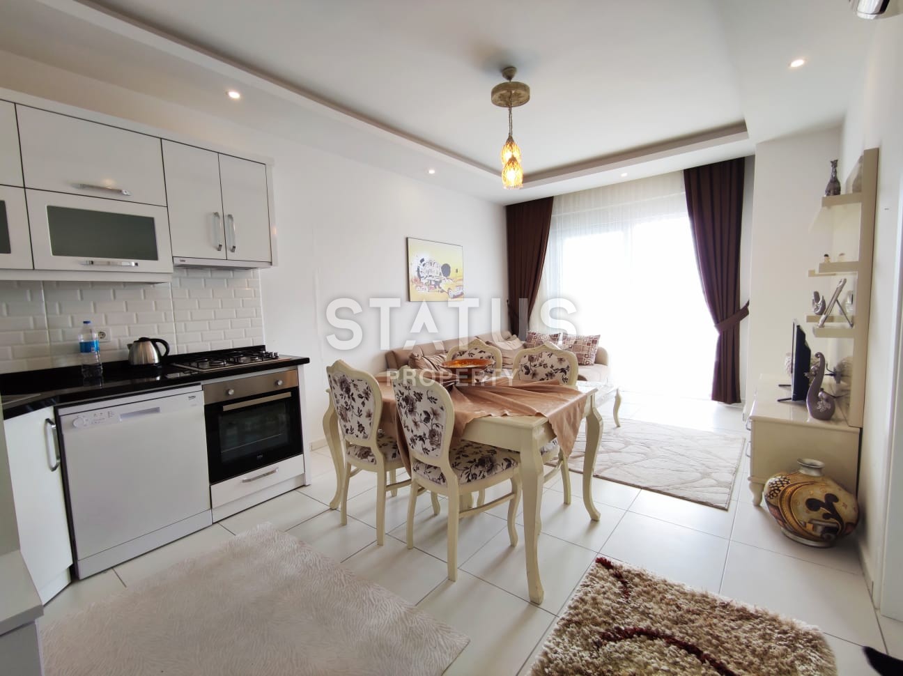 Квартира в Махмутларе в комплексе с инфраструктурой! Высокий этаж! фото 2