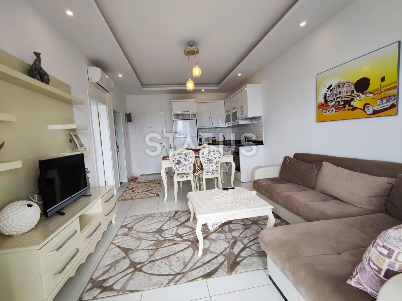 Квартира в Махмутларе в комплексе с инфраструктурой! Высокий этаж! фото 12