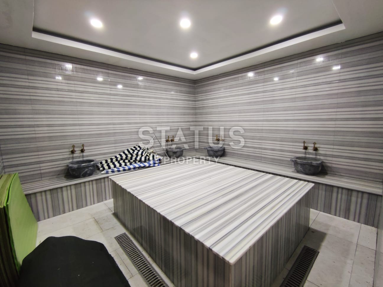 Квартира в Махмутларе в комплексе с инфраструктурой! Высокий этаж! фото 15