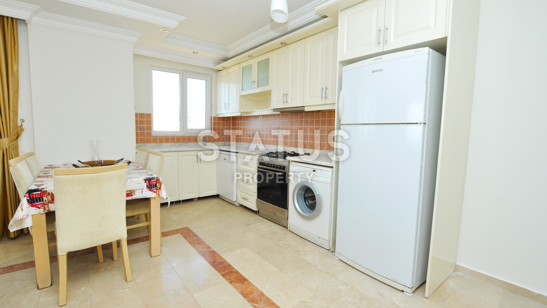 Двухуровневые апартаменты на первой береговой линии в районе Махмутлар фото 7