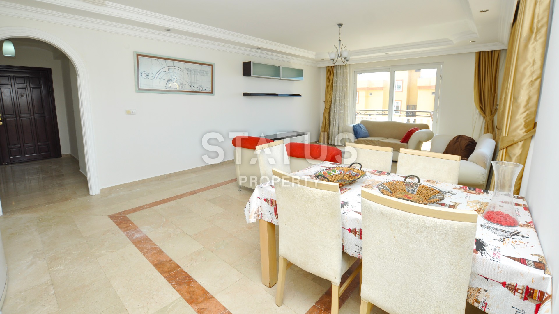 Двухуровневые апартаменты на первой береговой линии в районе Махмутлар фото 8