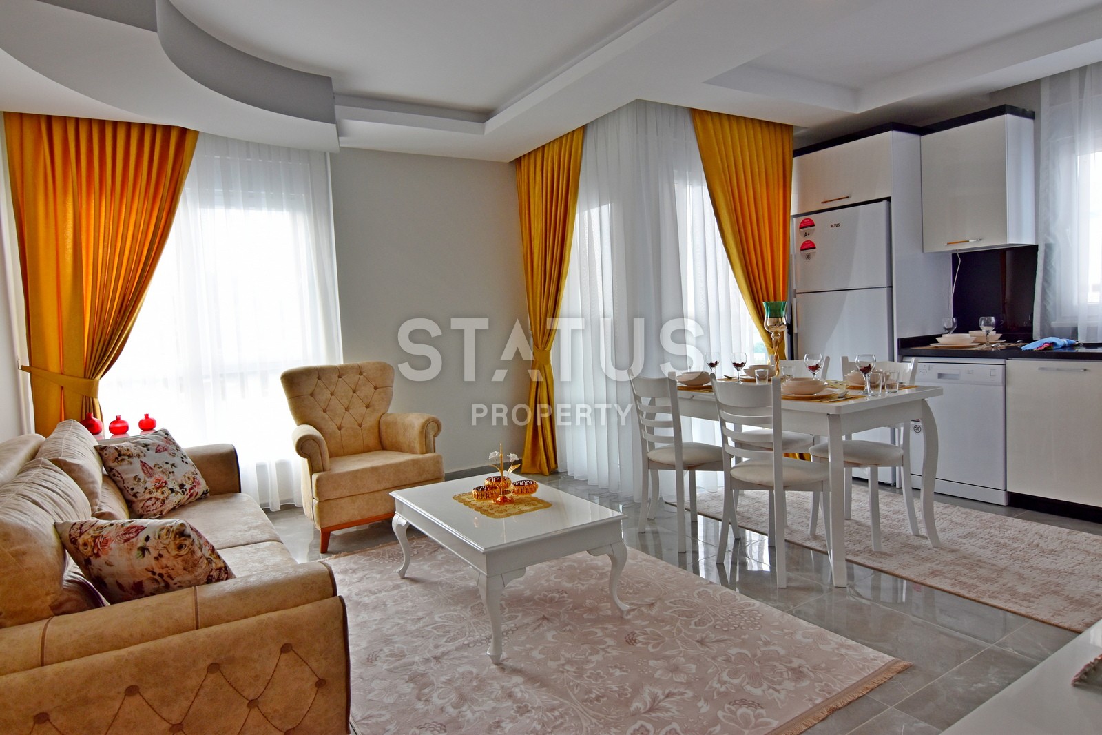 Новая квартира! Новая мебель! Новый комплекс! Махмутлар, 65 м2 фото 1