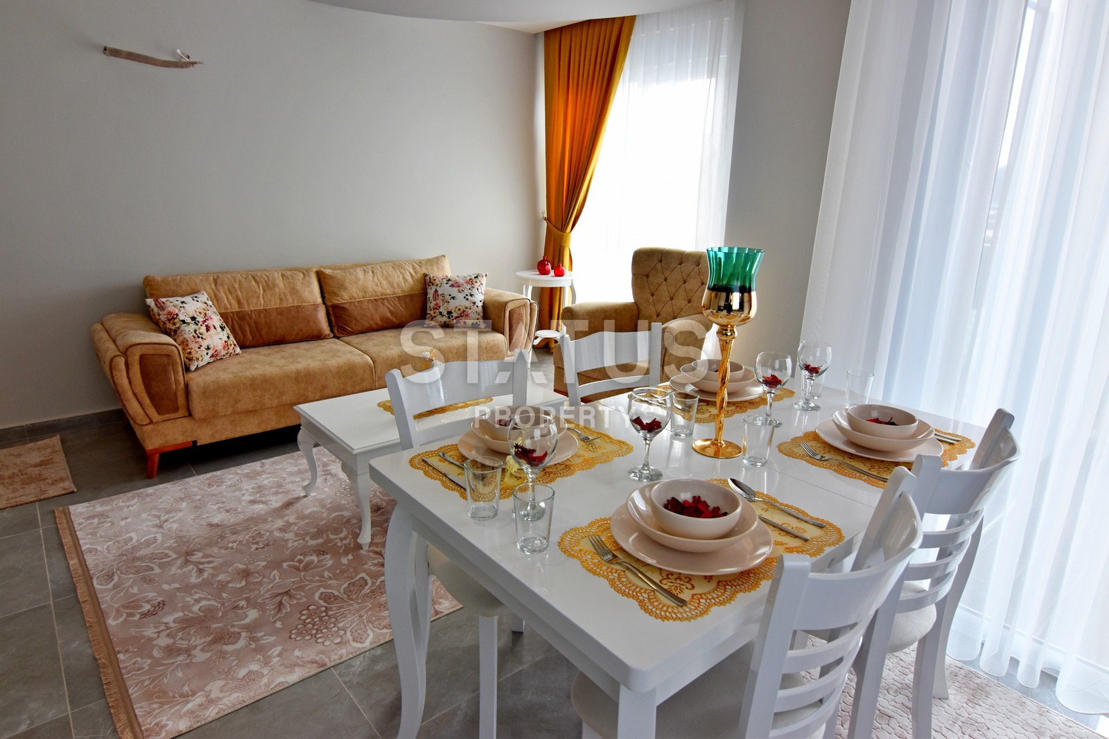 Новая квартира! Новая мебель! Новый комплекс! Махмутлар, 65 м2 фото 2