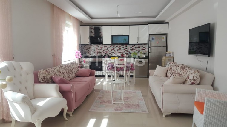 Шикарная квартира в 100 метрах от моря в Махмутларе 70 кв.м. фото 1