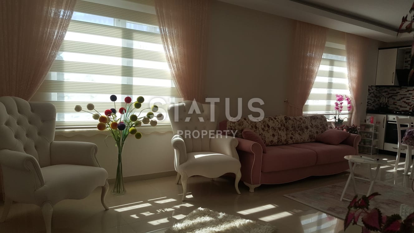 Шикарная квартира в 100 метрах от моря в Махмутларе 70 кв.м. фото 3