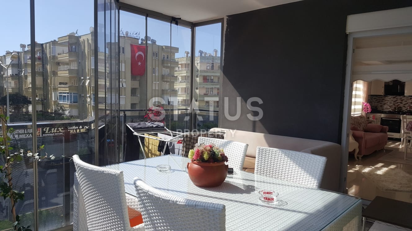 Шикарная квартира в 100 метрах от моря в Махмутларе 70 кв.м. фото 14