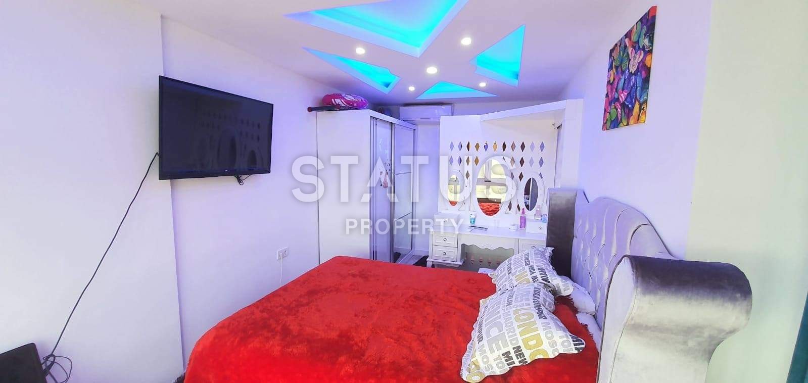 Отличная двухкомнатная квартира с мебелью и видом на море! Махмутлар, 70 м2 фото 7