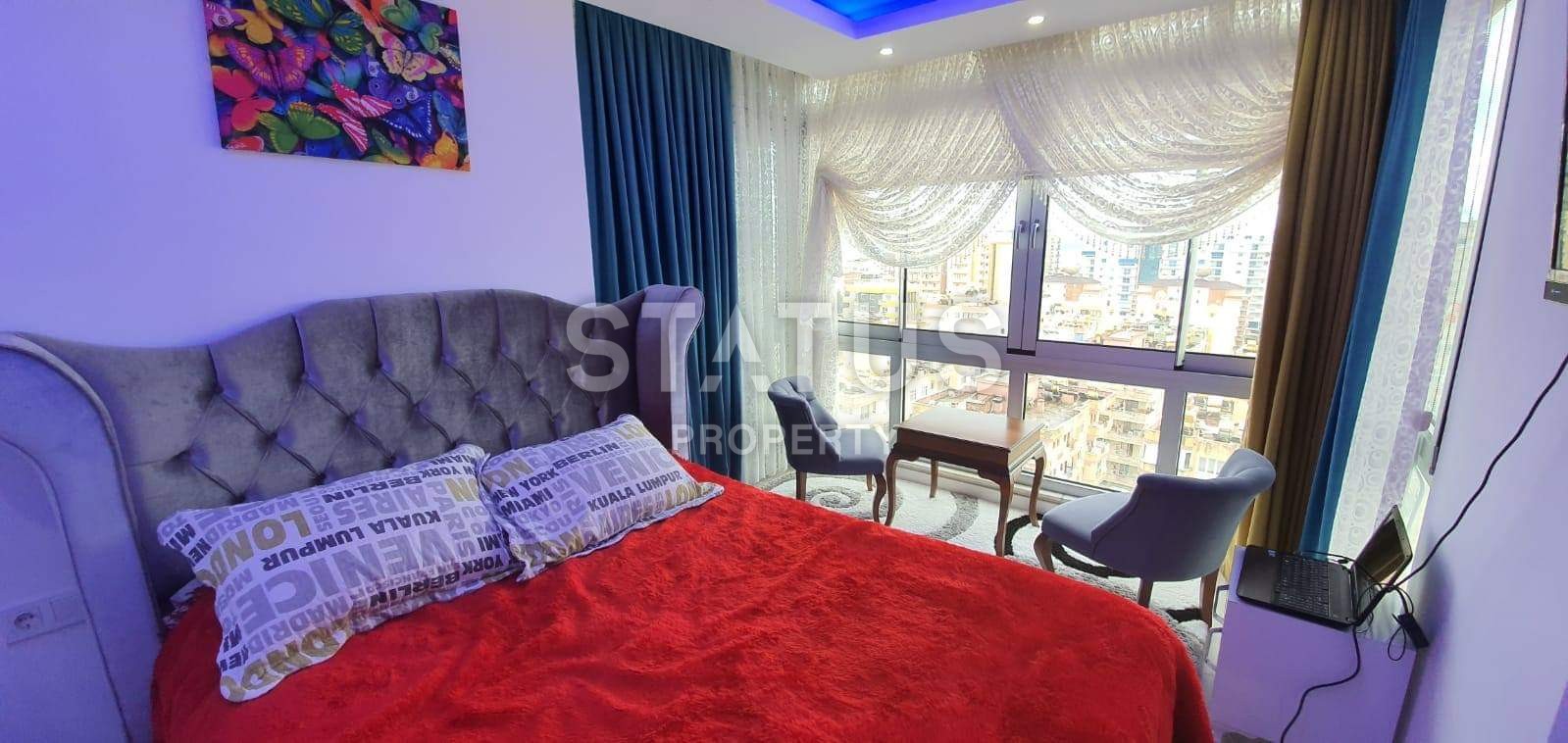 Отличная двухкомнатная квартира с мебелью и видом на море! Махмутлар, 70 м2 фото 10