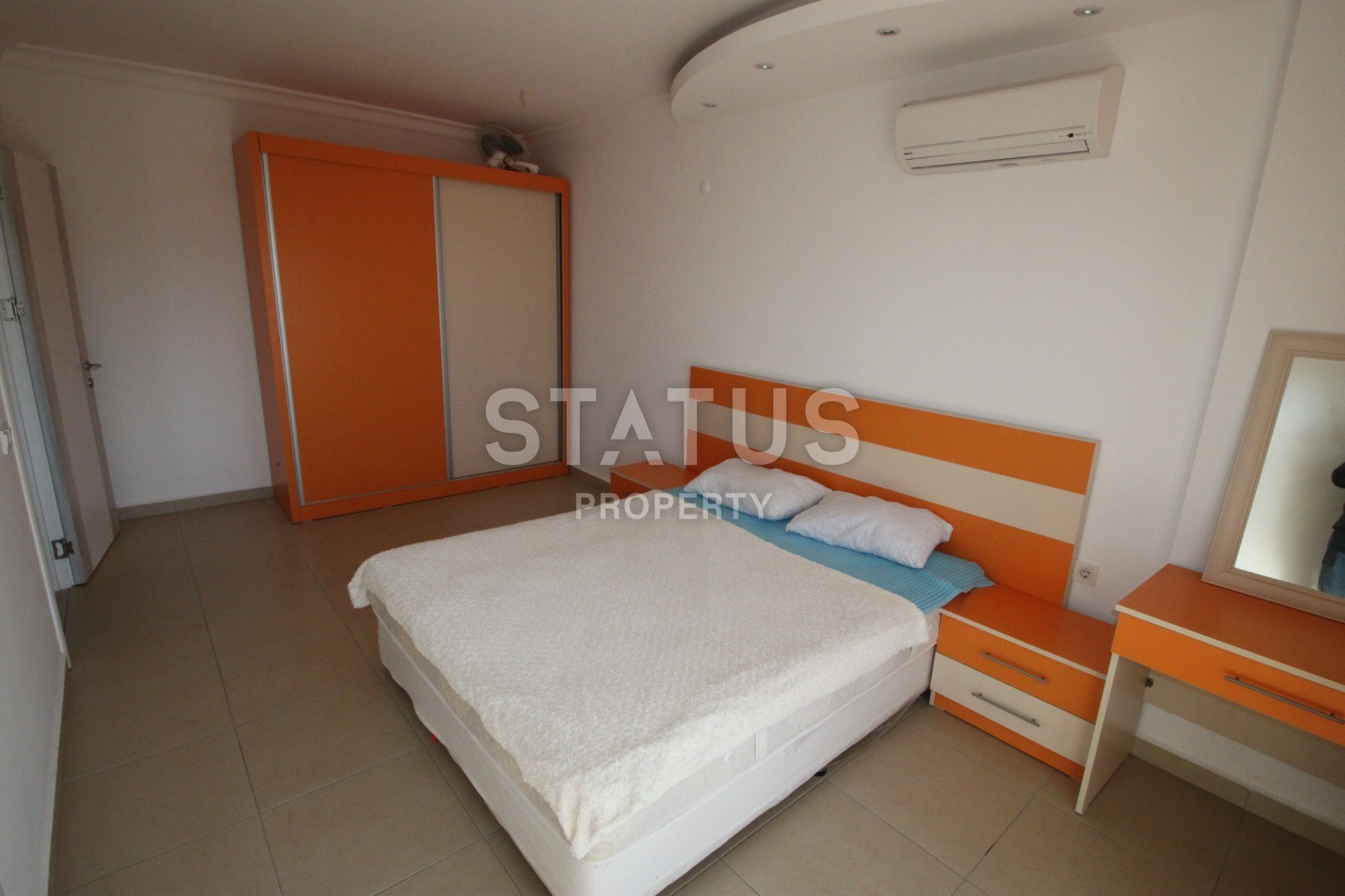 Большая квартира 1+1 с видом на море в Махмутларе, 80 м2 фото 10