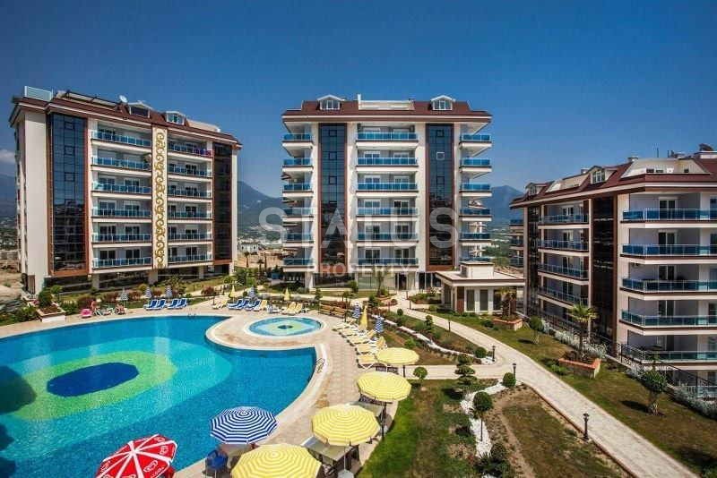 Квартира с мебелью и техникой в современном комплексе в районе Джикджилли фото 9