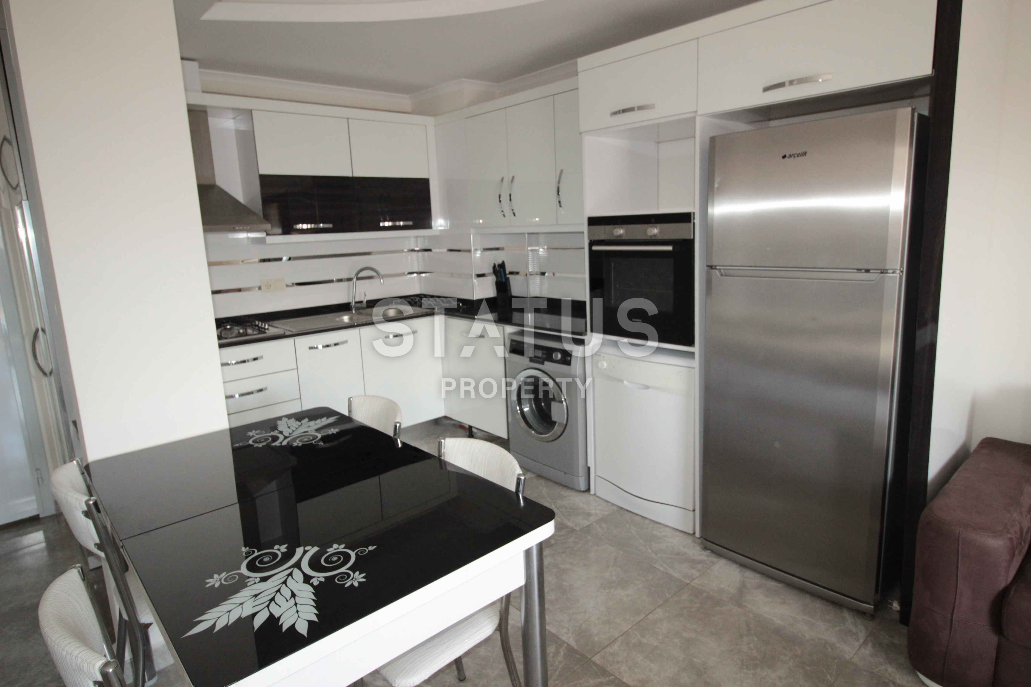 Квартира с мебелью и техникой в современном комплексе в районе Джикджилли фото 26