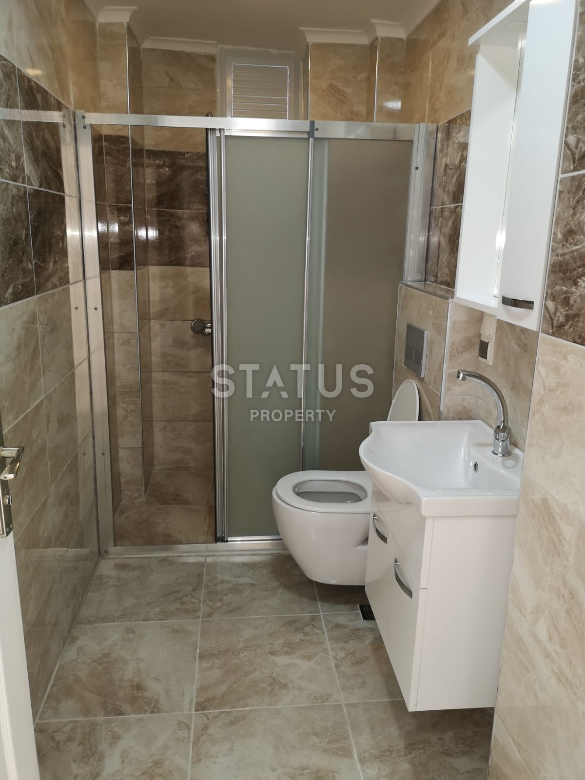 Недорогая квартира в Махмутларе с видом на море 110 кв.м. фото 16