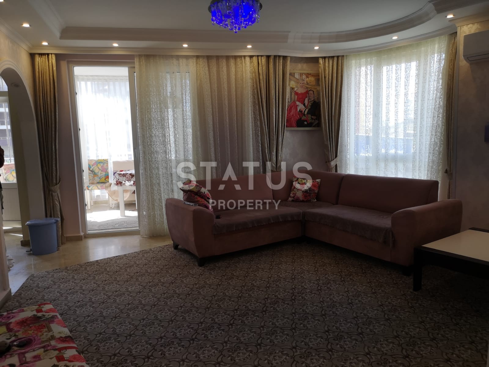 Добротная трехкомнатная квартира в Махмуларе 100 кв.м. фото 4