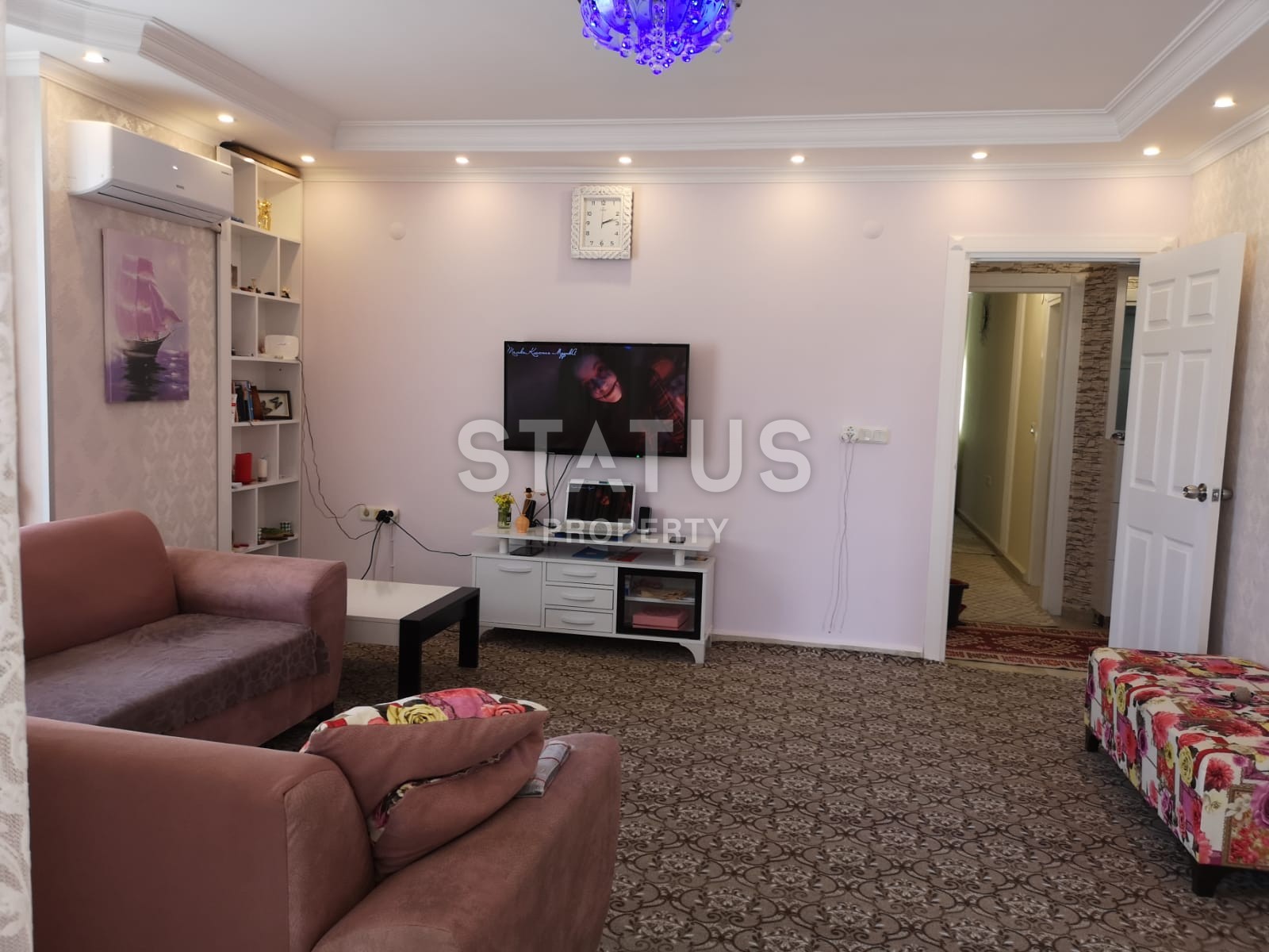 Добротная трехкомнатная квартира в Махмуларе 100 кв.м. фото 8