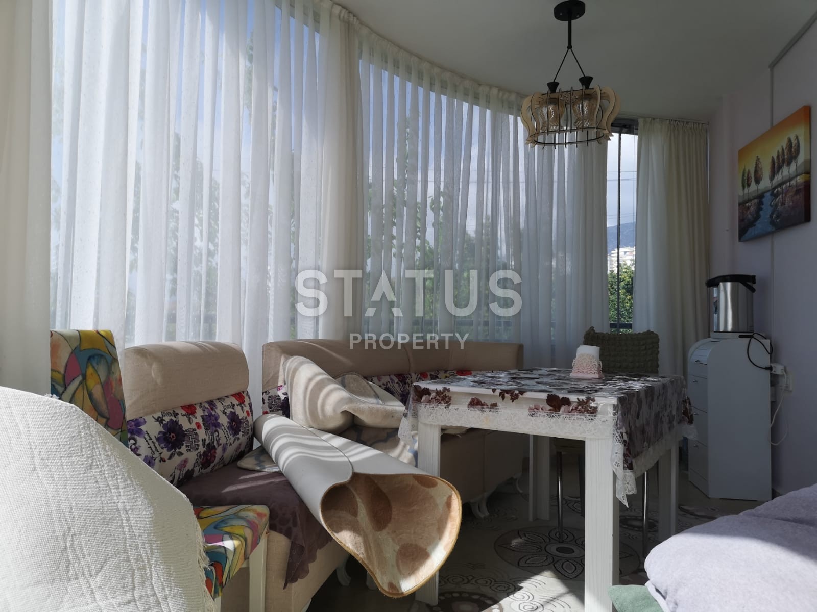 Добротная трехкомнатная квартира в Махмуларе 100 кв.м. фото 14