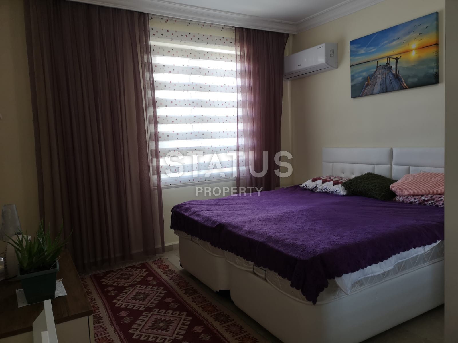 Добротная трехкомнатная квартира в Махмуларе 100 кв.м. фото 16