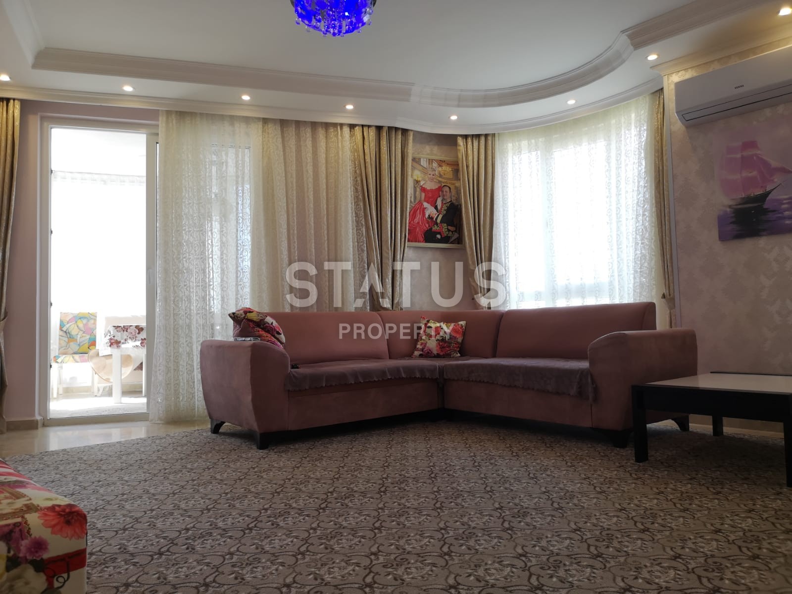 Добротная трехкомнатная квартира в Махмуларе 100 кв.м. фото 22