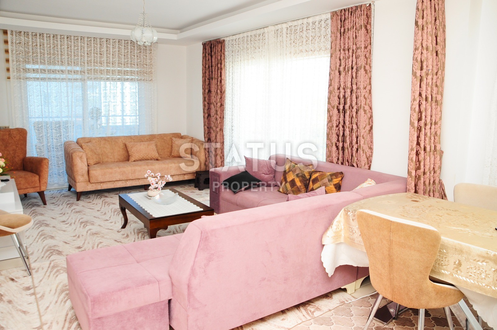 Отличная большая квартира 1+1 с мебелью и видом на горы! Махмутлар, 80 м2 фото 27