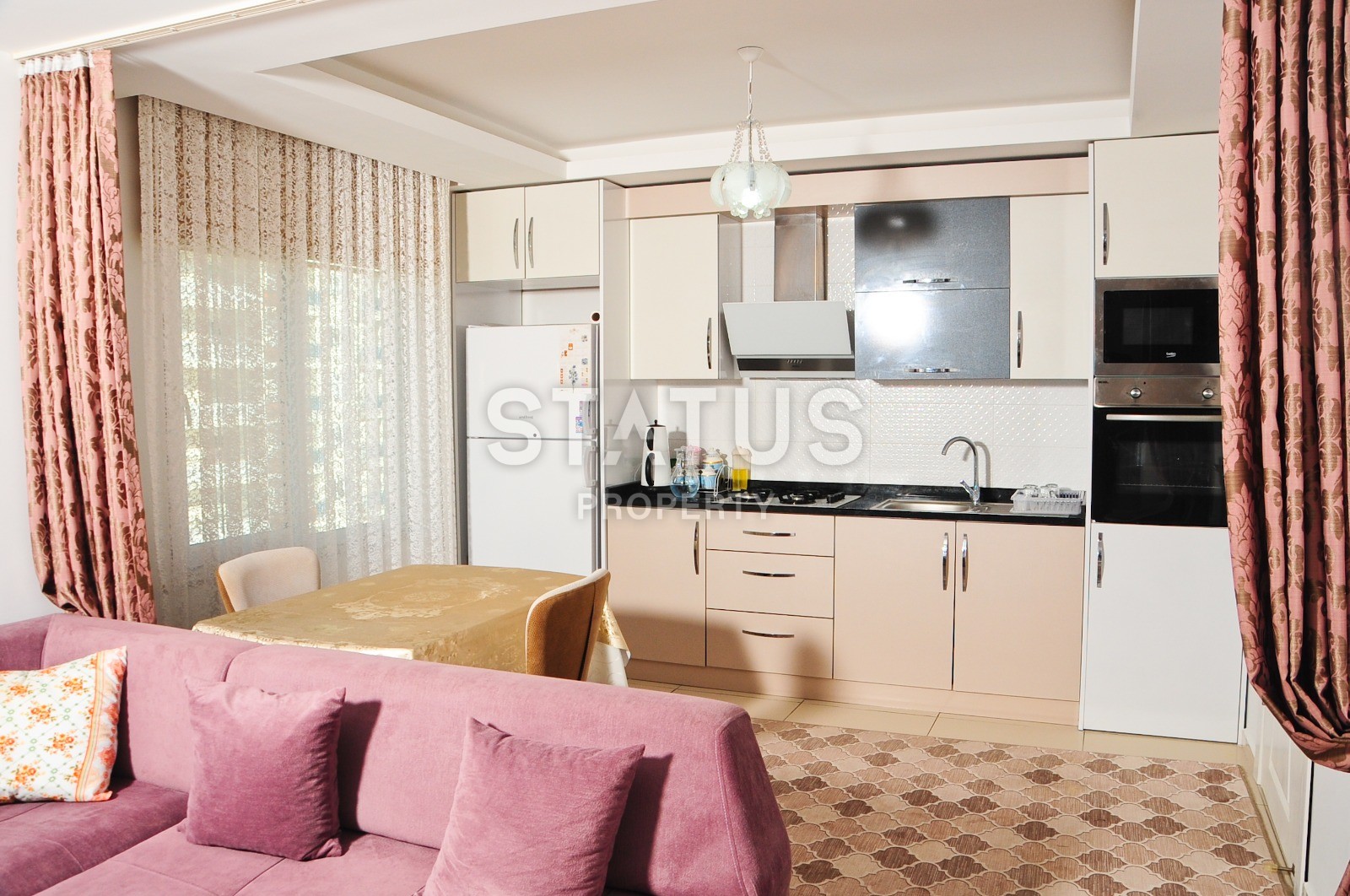 Отличная большая квартира 1+1 с мебелью и видом на горы! Махмутлар, 80 м2 фото 30