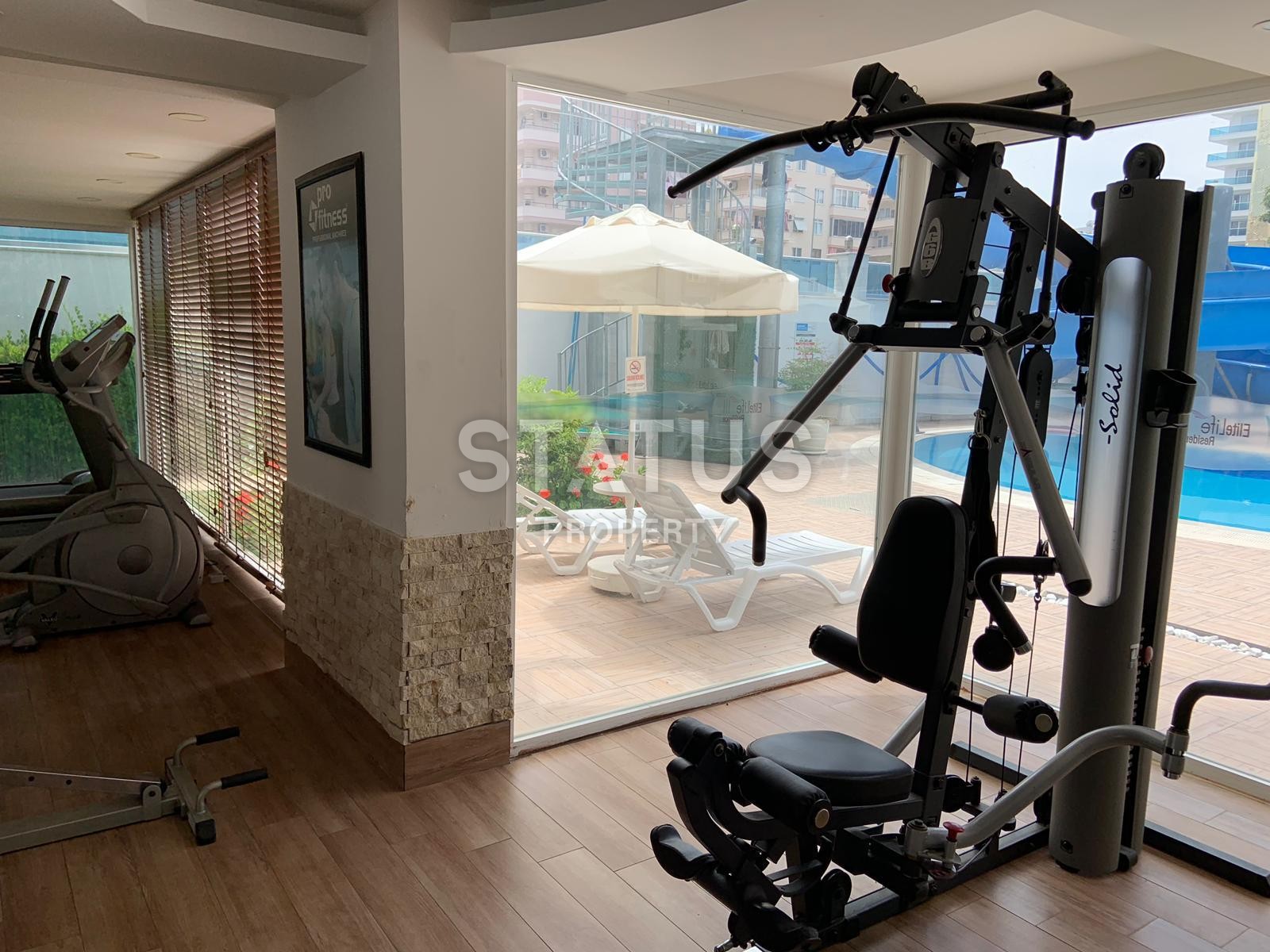 Уютная двухкомнатная квартира с видом на море и горы! Махмутлар, 65 м2 фото 17