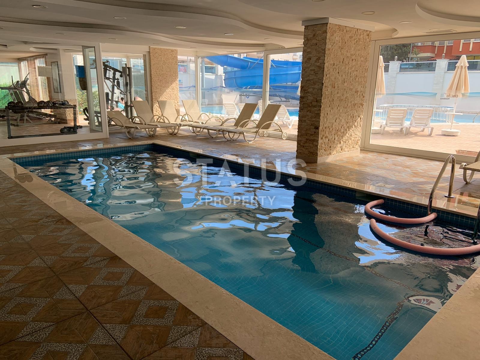 Уютная двухкомнатная квартира с видом на море и горы! Махмутлар, 65 м2 фото 20