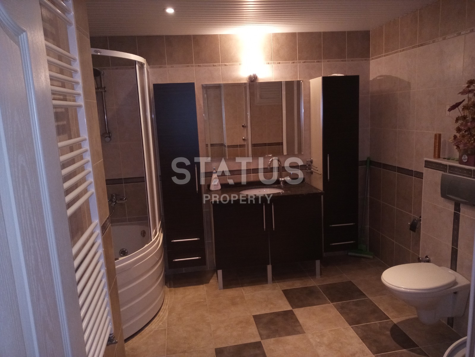 Пентхаус 5+1 с видом на крепость и море! Центр Аланьи, 250 кв. м. фото 31