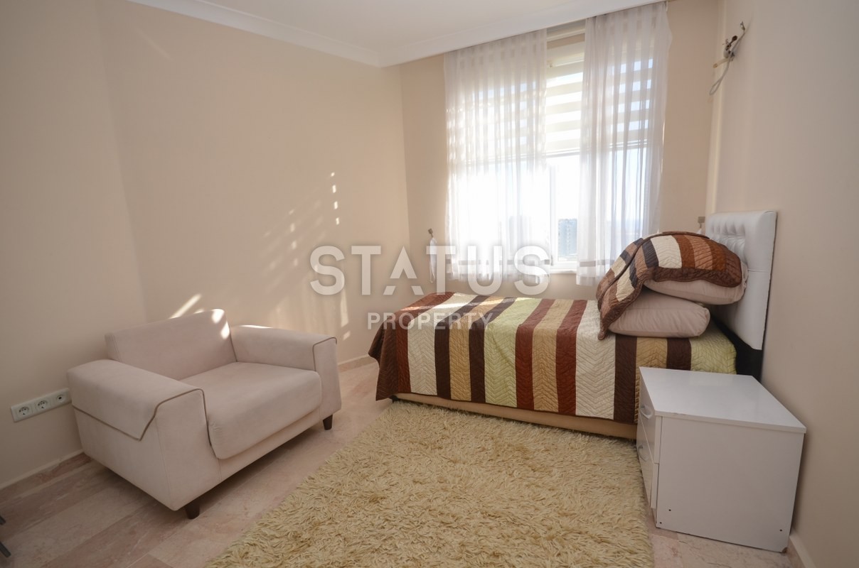 Трехкомнатные апартаменты с мебелью и видом на море! Махмутлар, 100 м2 фото 11