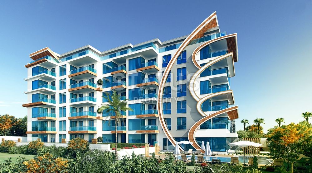 Luxury apartments on the Mediterranean coast, Alanya, Kestel фото 6