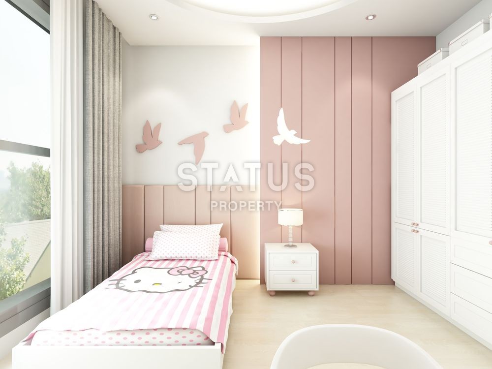 Апартаменты с видом на море в новом доме в Махмутларе 190 кв.м. фото 9