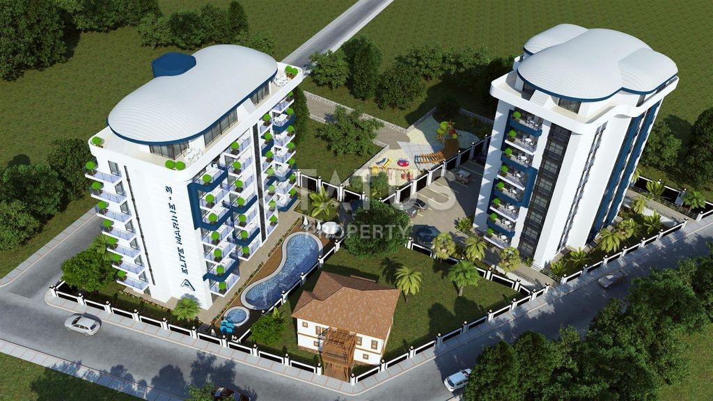 Элитный проект в самом центре города Алании с отельной инфраструктурой фото 14