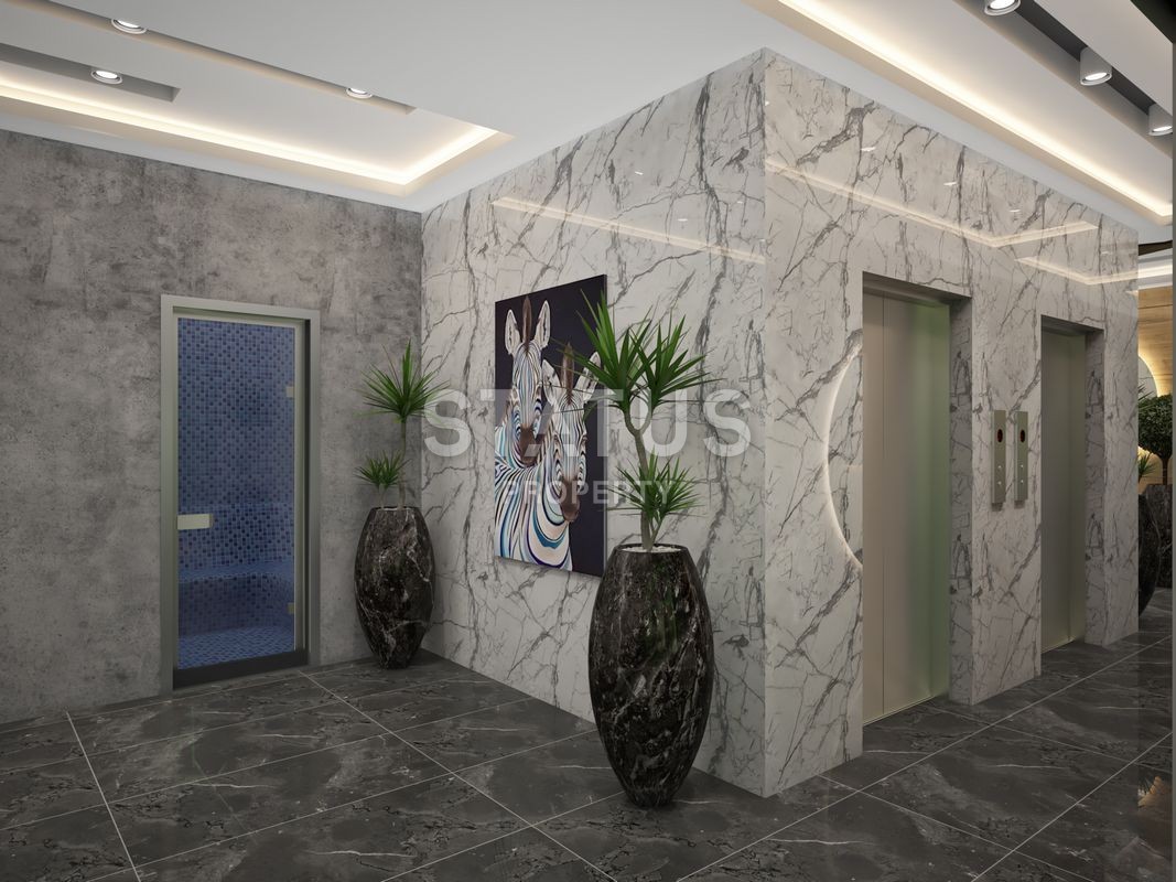 Новый инвестиционный проект с инфраструктурой в центре Махмутлара фото 26