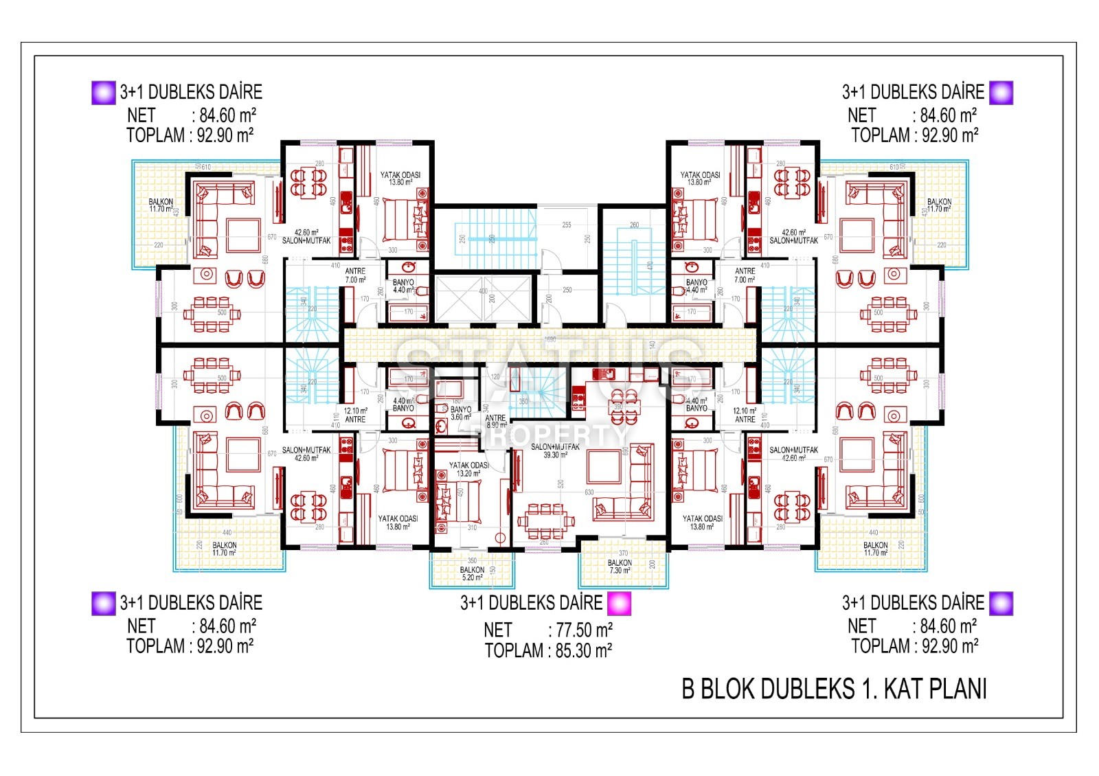 Новый инвестиционный проект с инфраструктурой в центре Махмутлара фото 48