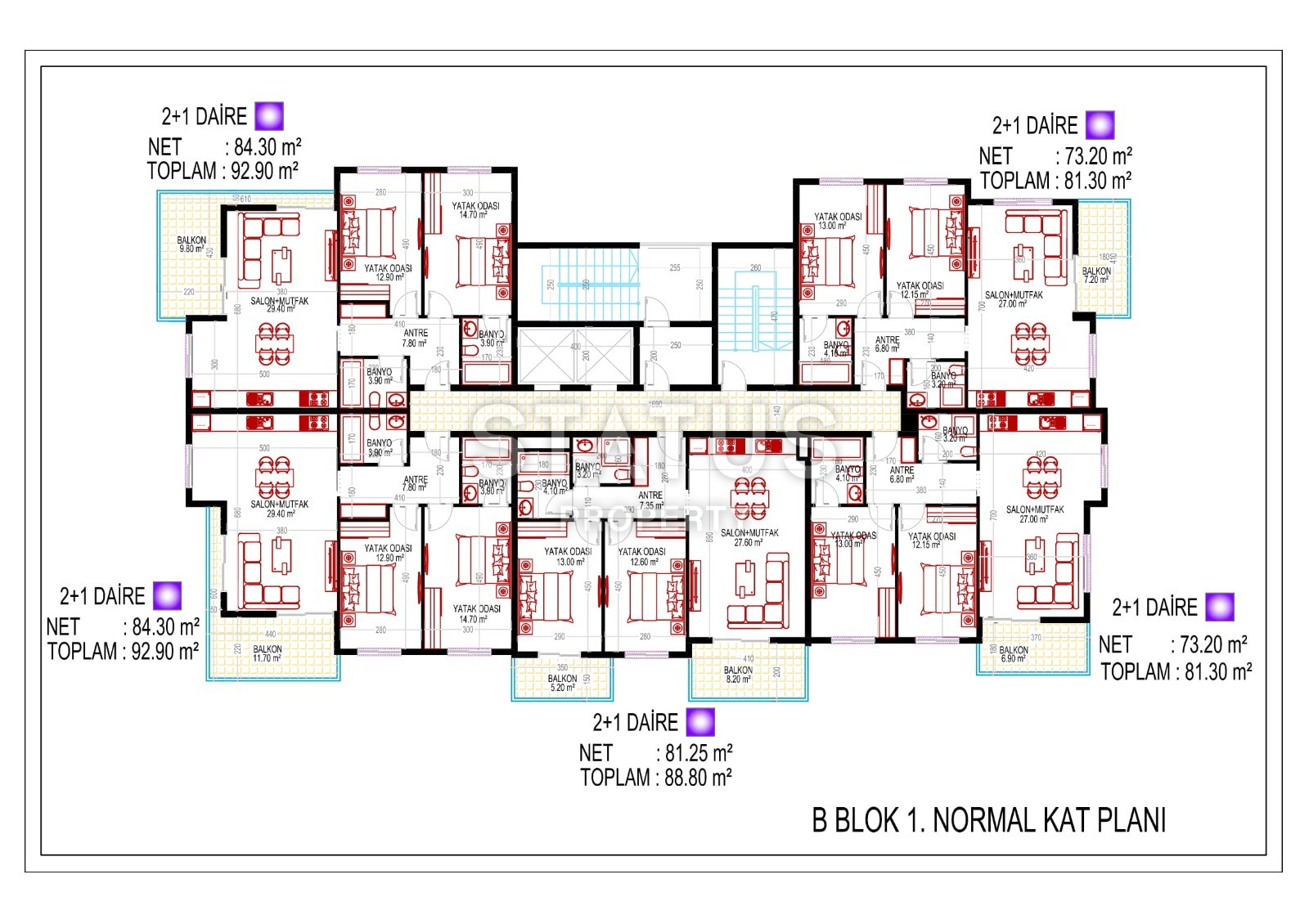 Новый инвестиционный проект с инфраструктурой в центре Махмутлара фото 50