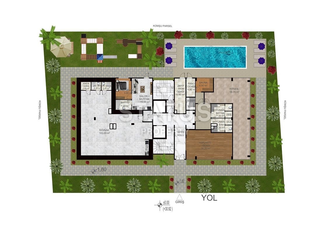 НИЗКИЕ ЦЕНЫ! Новый инвестиционный проект в Махмутларе! 56,5 – 116,6 м2 фото 20