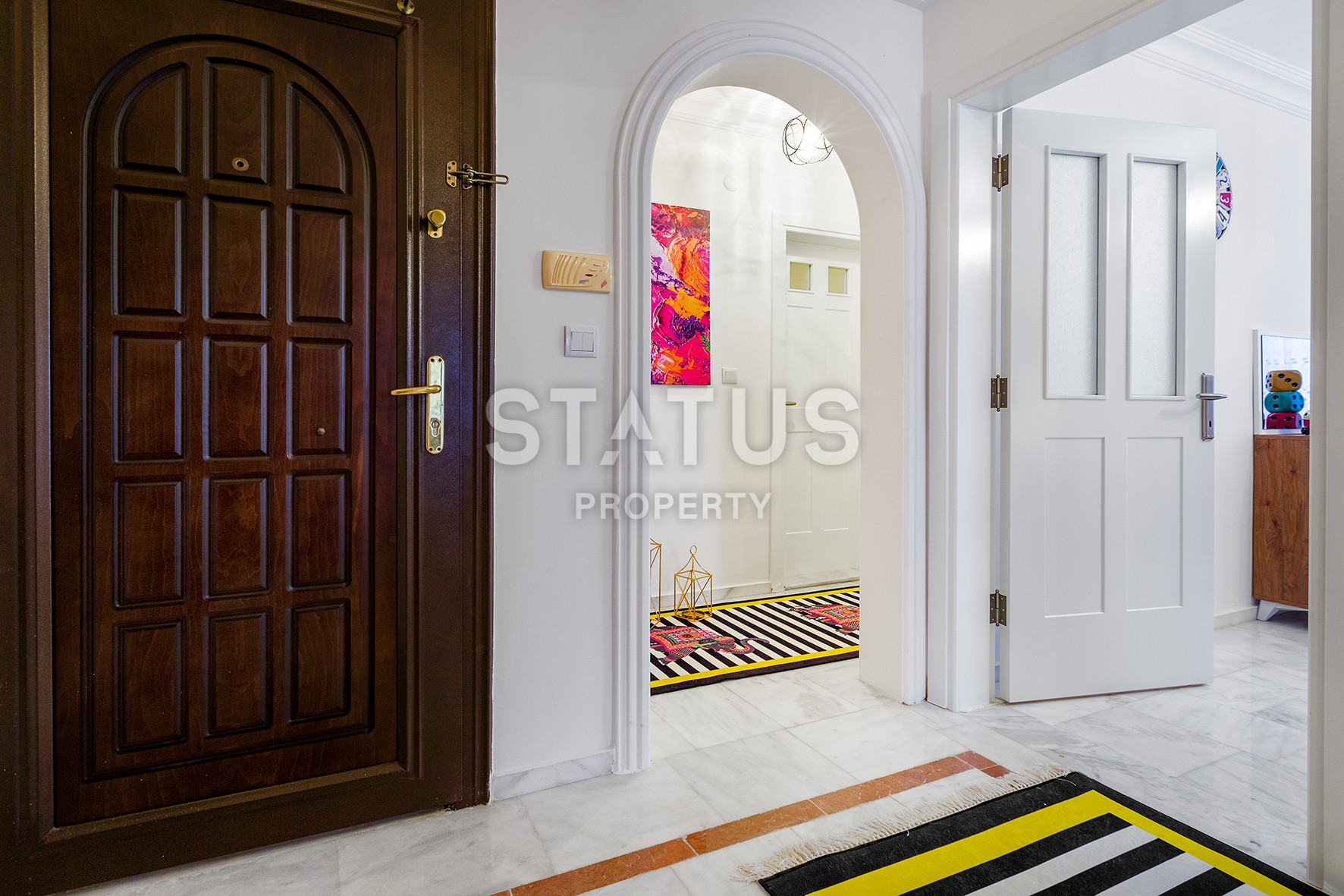 Меблированная квартира с отдельной кухней в районе Махмутлар фото 15