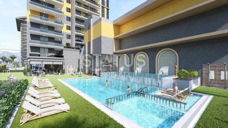 Новая трехкомнатная квартира с отдельной кухней! Дизайнерский ремонт +наличие мебели и техники! Махмутлар, 105 м2 фото 1