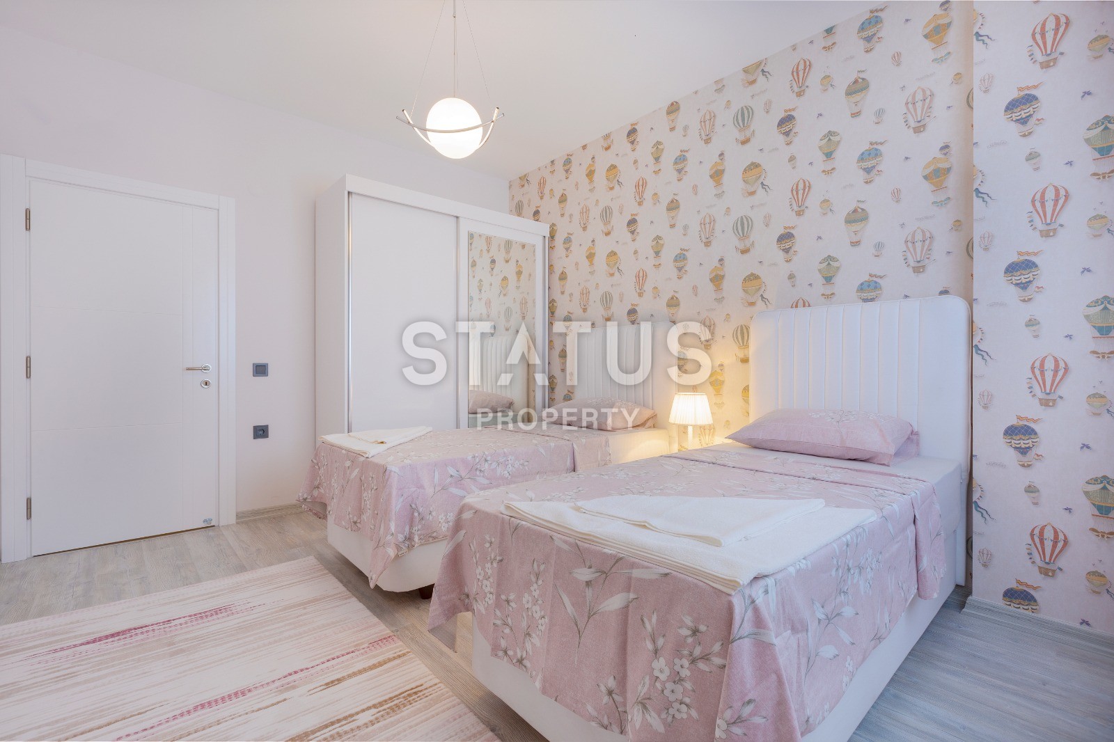 Новая трехкомнатная квартира с отдельной кухней! Дизайнерский ремонт +наличие мебели и техники! Махмутлар, 105 м2 фото 6