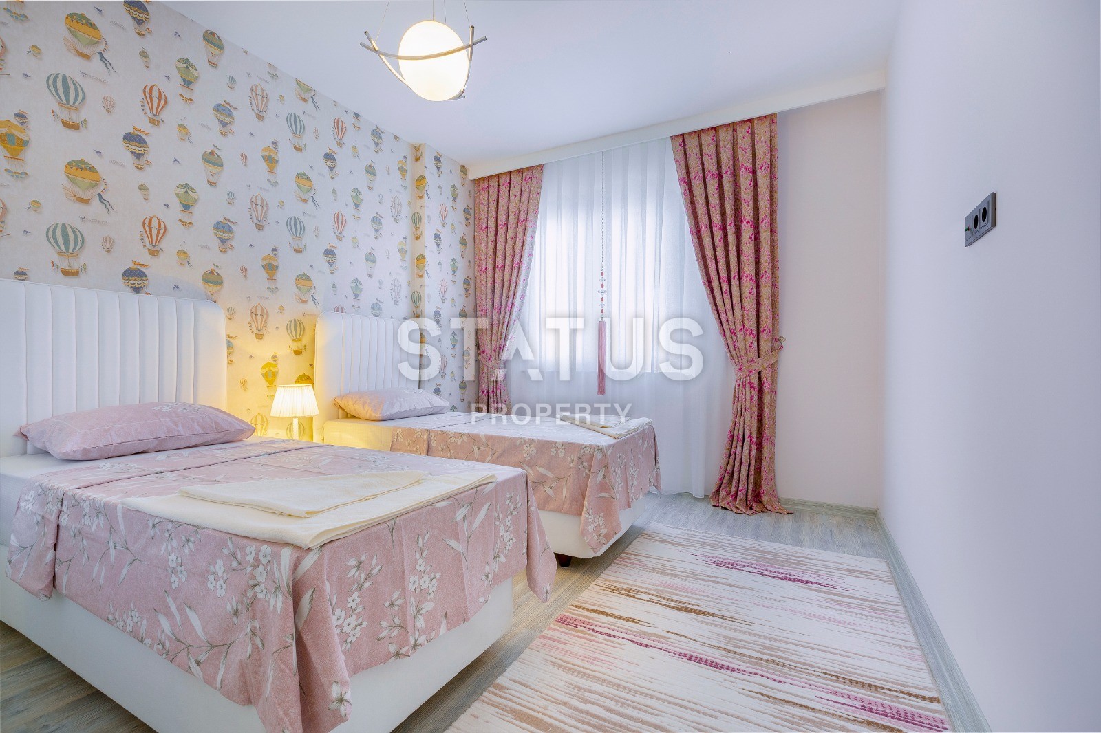 Новая трехкомнатная квартира с отдельной кухней! Дизайнерский ремонт +наличие мебели и техники! Махмутлар, 105 м2 фото 7