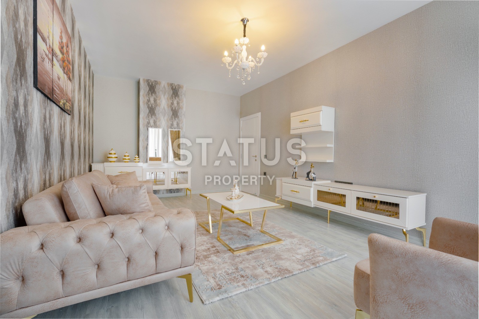 Новая трехкомнатная квартира с отдельной кухней! Дизайнерский ремонт +наличие мебели и техники! Махмутлар, 105 м2 фото 10