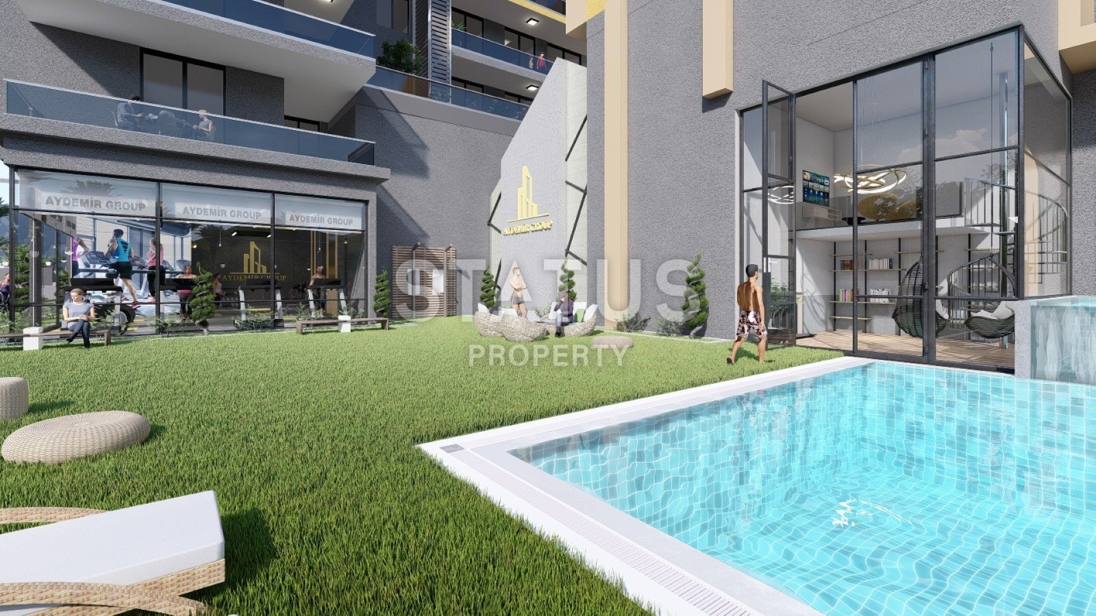 Новая трехкомнатная квартира с отдельной кухней! Дизайнерский ремонт +наличие мебели и техники! Махмутлар, 105 м2 фото 21