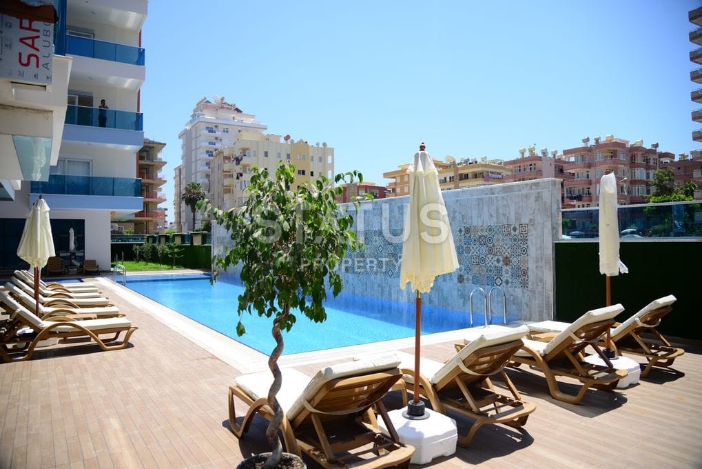 Уютная квартира 1+1 с новой мебелью и ремонтом в 300 метрах от моря! Махмутлар, 75 м2 фото 1