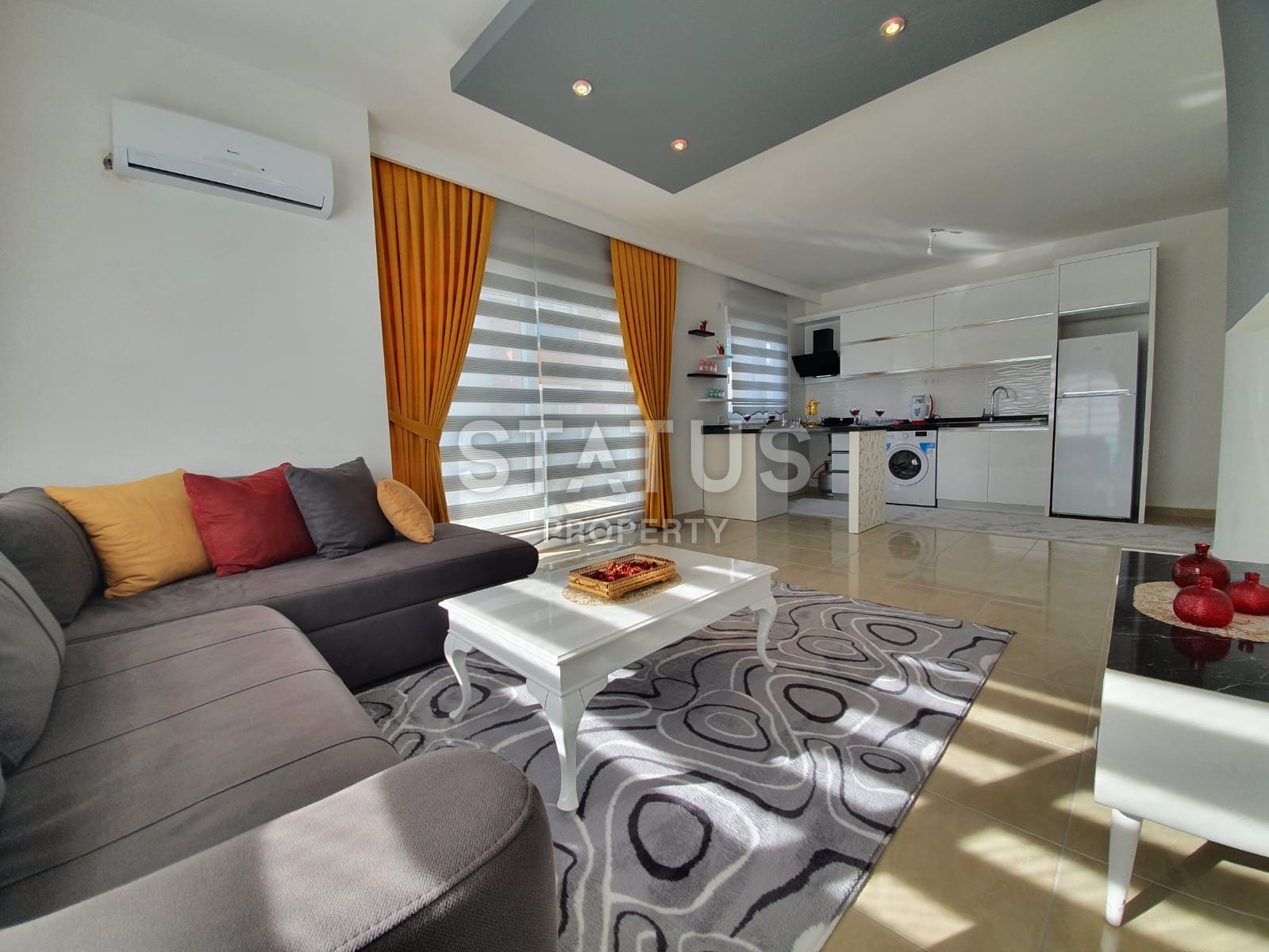 Уютная квартира 1+1 с новой мебелью и ремонтом в 300 метрах от моря! Махмутлар, 75 м2 фото 16