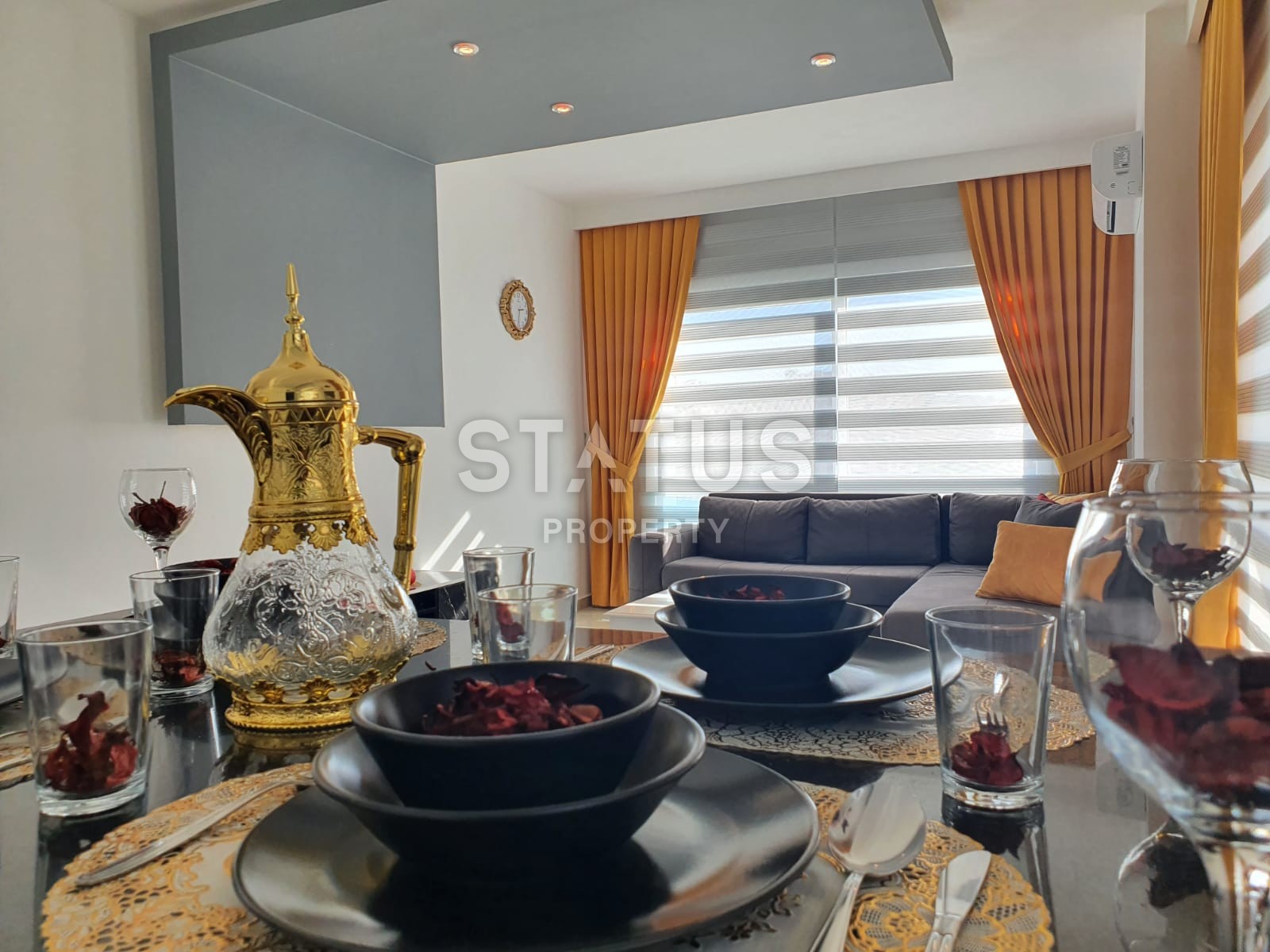 Уютная квартира 1+1 с новой мебелью и ремонтом в 300 метрах от моря! Махмутлар, 75 м2 фото 22