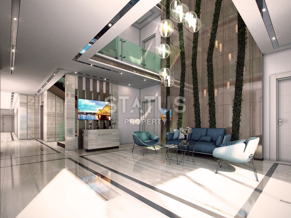 Luxury apartments on the Mediterranean coast, Alanya, Kestel фото 12