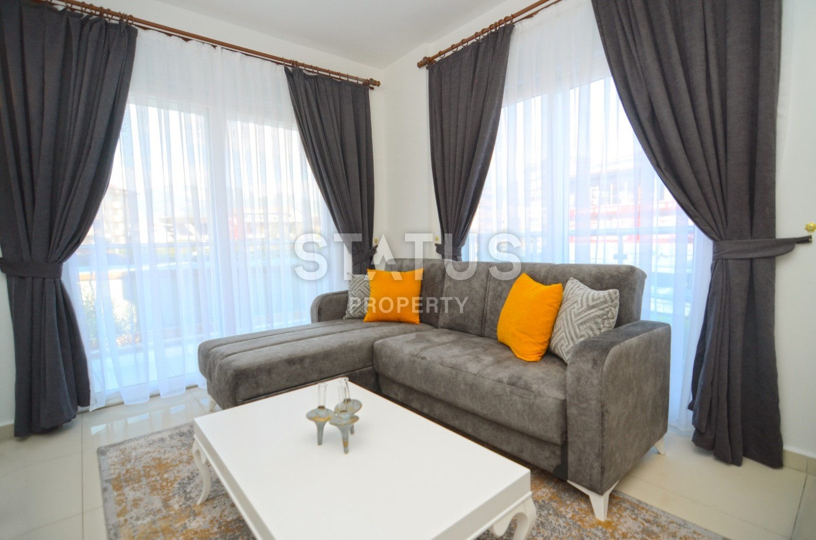 Квартира 1+1 с мебелью в районе Оба, 60 м2 фото 10