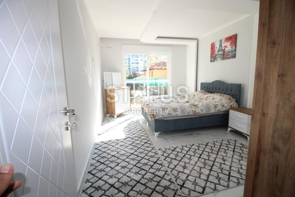 Новая трехкомнатная квартира с мебелью в Махмутларе, 100 м2 фото 16